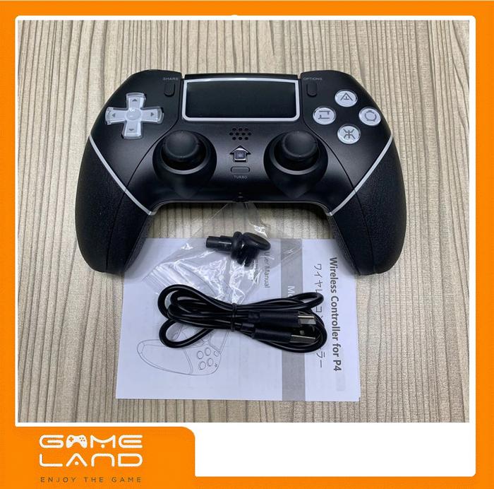 Gambar T29 dualsense Controller Bluetooth PS4 Games Console wireless - Hitam dari Gameland undefined Tokopedia