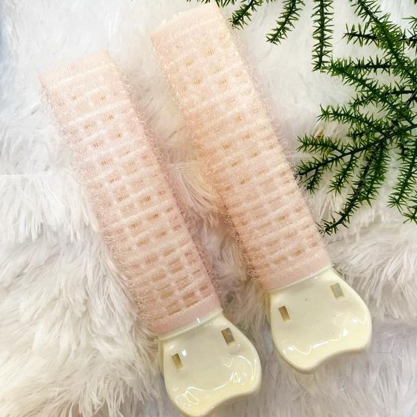 Gambar Roll Poni Jepit Velcro Hair Gulung Volumizing Hair Poni - Pink Pastel dari b4nch4 undefined Tokopedia