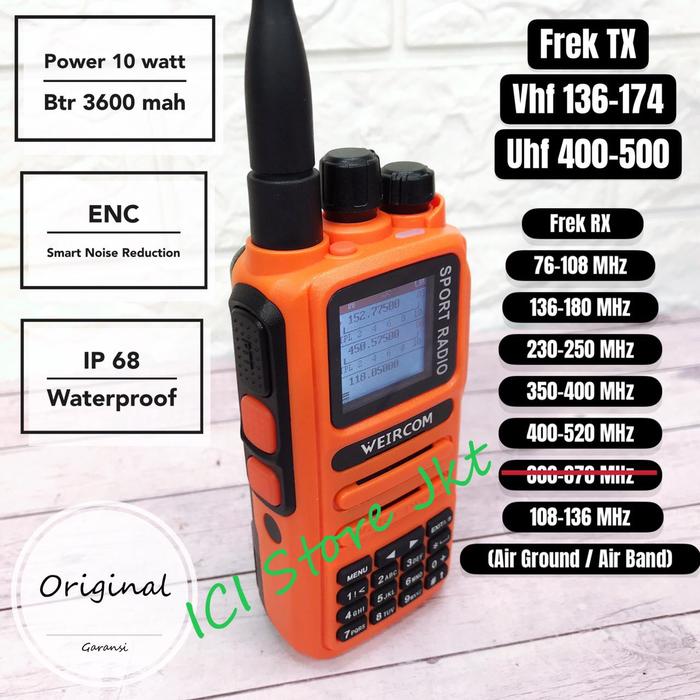 Jual Ht Weircom Wr 88 Plus Original / Ht Weircom All Band Di Seller ...