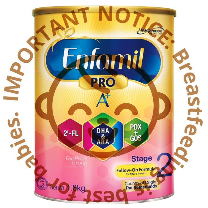 Gambar Susu Enfamil Pro A+ Follow On Formula Stage 2 1.8Kg - Tahap 2 usia 6+ dari FUKIKOmart undefined Tokopedia
