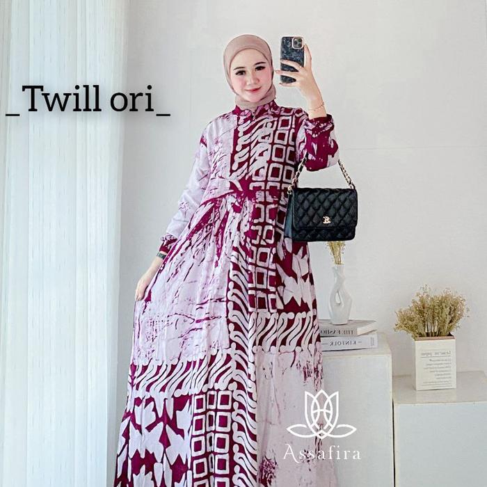 Gambar baju gamis rayon - A2 dari MANASTORE undefined Tokopedia