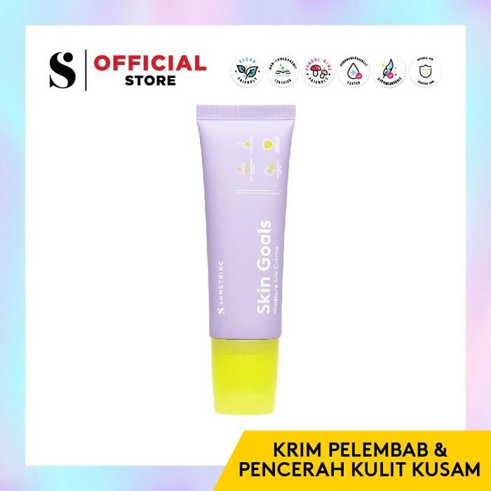 Gambar BPOM SOMETHINC SKIN GOALS Moisture Silk Cremè Pelembab Krim Wajah - 50ml dari Cosmetici undefined Tokopedia