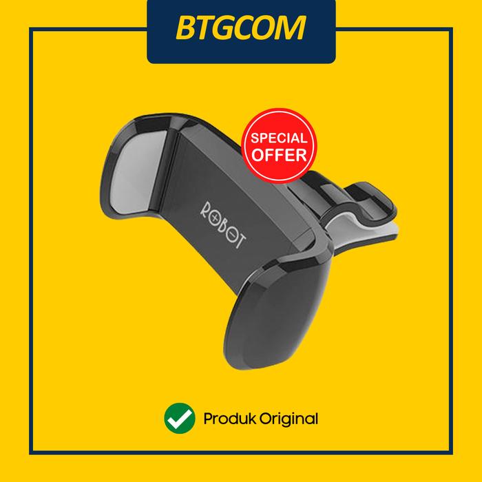 Gambar ROBOT RT-CH07 BLACK GREY SMARTPHONE HOLDER CAR AIR VENT STENT dari btgcom undefined Tokopedia