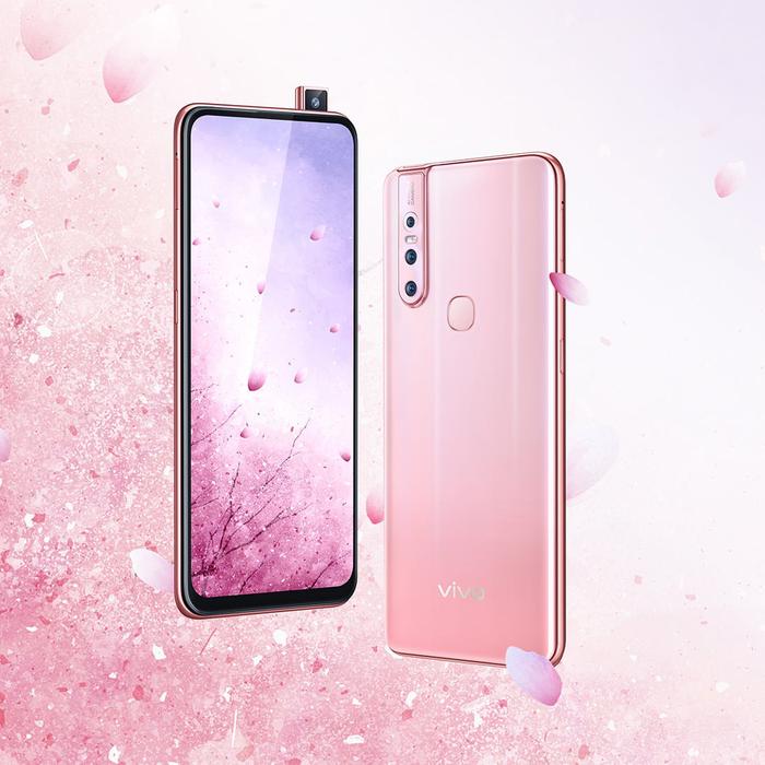 Gambar handphone vivo V15 ram6 128GB 6.53-inch hp smartphone 100% baru origin - Merah Muda, ram8/256 dari idpausbiru undefined Tokopedia