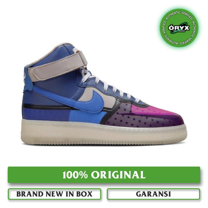 Jual Nike Air Force High '07 Thunder Blue Mystic Navy Light