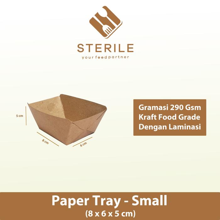 Gambar paper tray box / piring kertas craft tebal 290 gsm full laminasi - small dari Sterile ID undefined 2 Tokopedia
