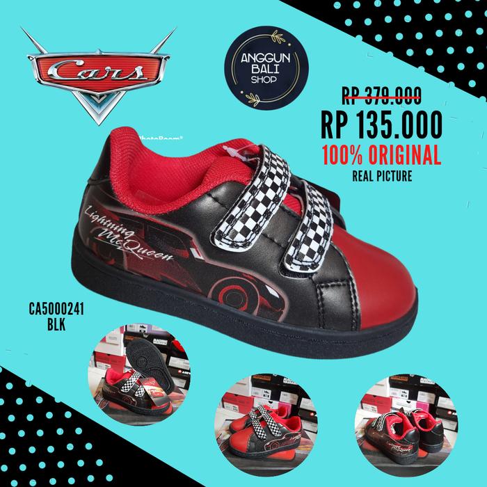 Jual sepatu cars disney pixar Hitam, 30 Kota Denpasar Anggun