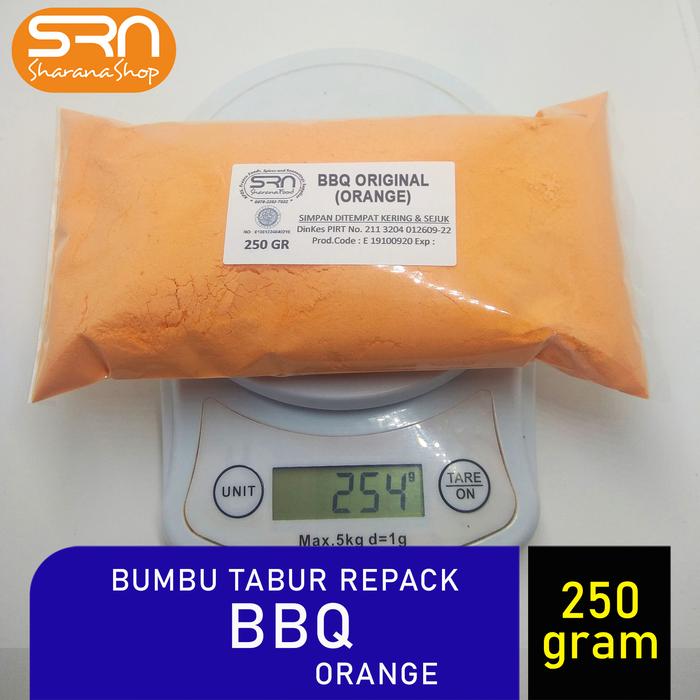 Jual Bumbu Tabur 250 Gr rasa Bbq Barbeque Original (Orange) - Repack ...