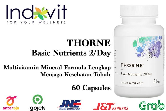 Gambar Thorne Basic Nutrients 2/Day 60cap Multivitamin Formula Lengkap ORIUSA dari Indovita undefined Tokopedia