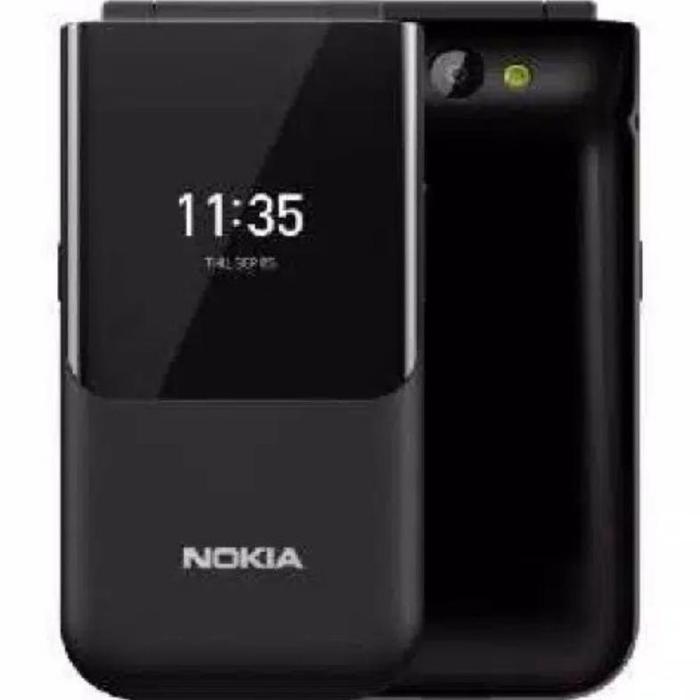 Gambar original handphone nokia 2720 2019 flip dual sim hp nokia 2720 lipat - Hitam dari INAFY-STORE undefined Tokopedia