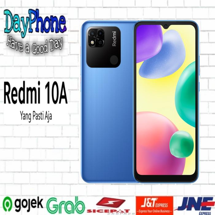 Gambar Xiaomi Redmi 10A 3/32 RAM 3GB ROM 32GB GARANSI RESMI - Biru dari DayPhone undefined Tokopedia