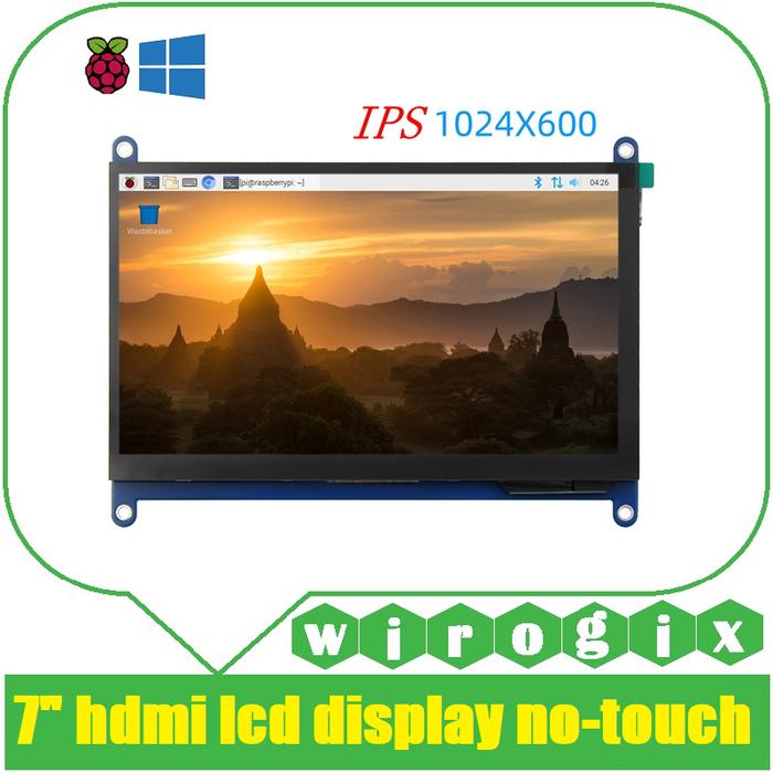 Gambar Raspberry Pi - 7 inch LCD HDMI No Touch - A dari wirogix undefined Tokopedia
