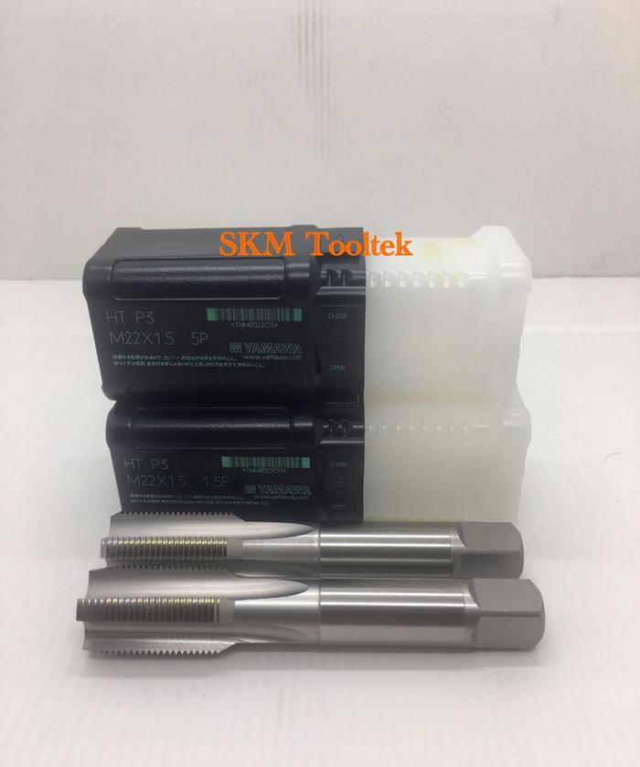 ヤマワ 軽合金用超硬ハンドタップ N-CT LA P3 M7X0.75 3P ( N-CT-LA-P3-M7X0.75-3P ) ヤマワ 軽合金用超硬ハンドタップ N-CT LA P3 M8X0.75 1.5P N-CT-LA-P3