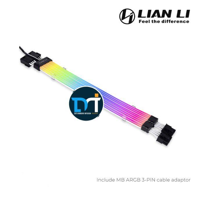 Gambar Lian Li Strimer Plus V2 - 8-Pin I 24-Pin I Triple ARGB Extension Cable - 8-Pin dari Duta Mandiri Infokom undefined Tokopedia