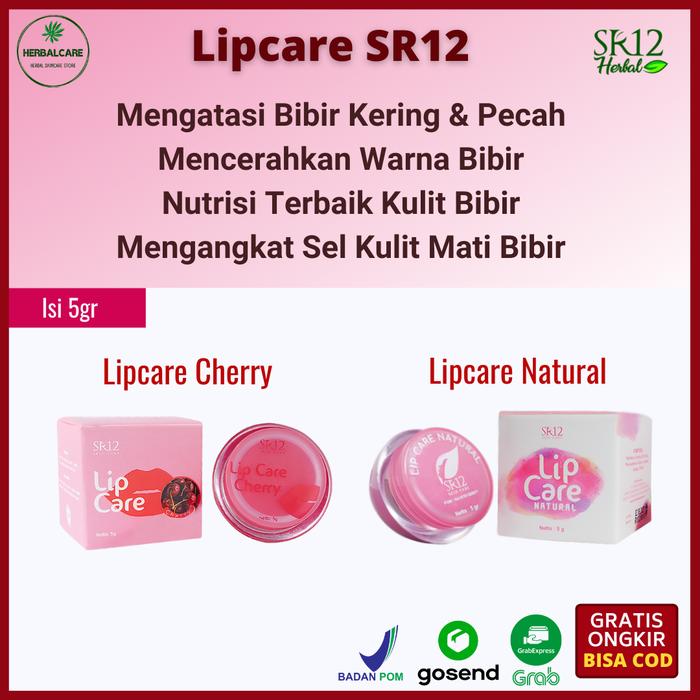 Gambar BIBIR PECAH KERING SR12 LIP CARE LIPCARE PELEMBAB BIBIR KERING - CHERRY RED dari Charmbeauty.id undefined Tokopedia