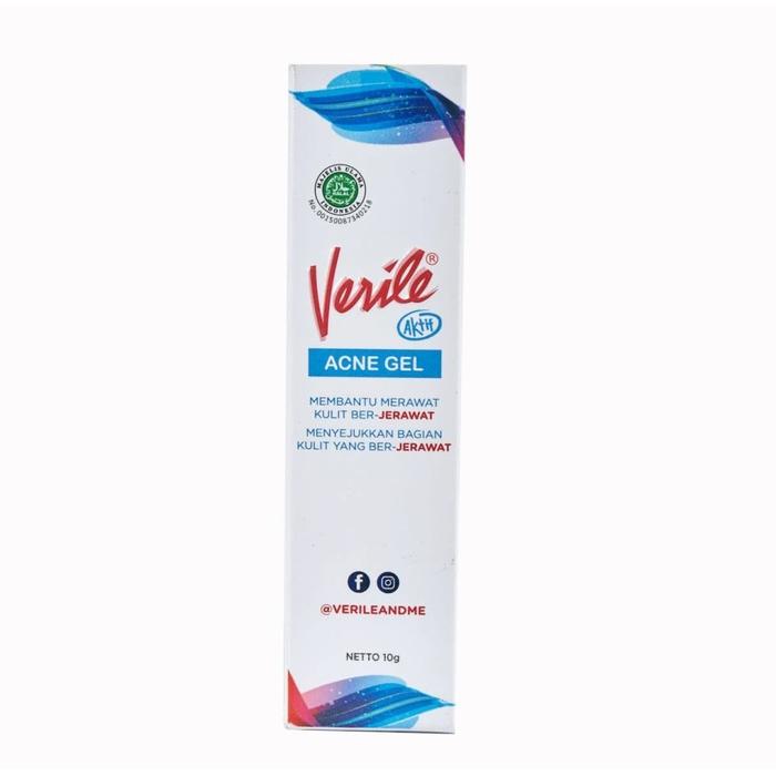Gambar VERILE ACNE GEL 10 GR /GEL JERAWAT / OBAT JERAWAT / JERAWAT BATU dari Toko Sehat 88 undefined Tokopedia