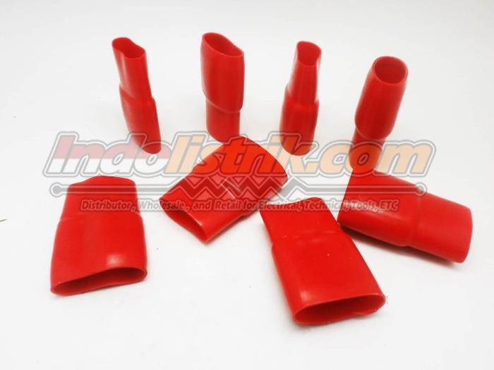 Gambar Vinyl End Cap V 400 Sarung Pelindung Skun Kabel 400mm Nintoku - Merah dari INDOLISTRIK OFFICIAL TNG undefined Tokopedia
