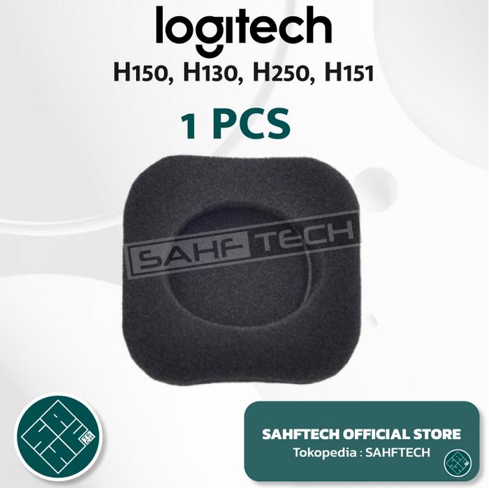 Gambar Earpad Ear pad Cushion Busa Bantalan Logitech H150 H130 H250 H151 - 1 pcs Foam dari SAHFTECH undefined Tokopedia