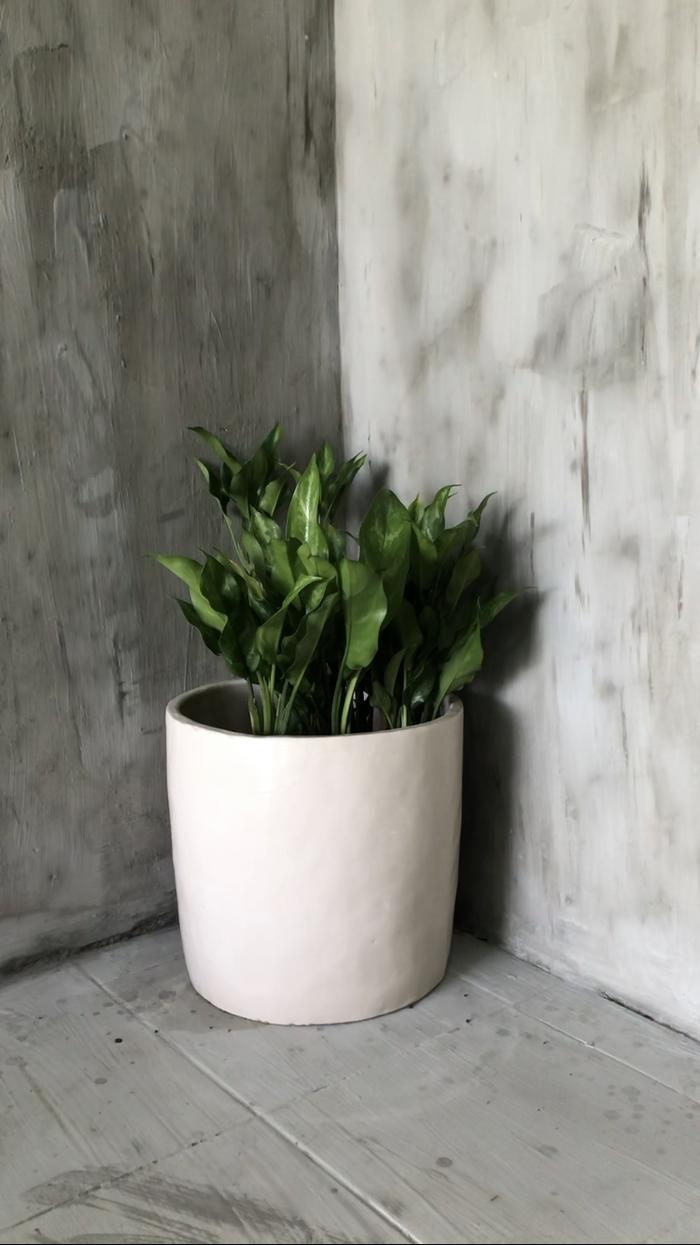 Gambar pot terakota / pot tanah liat / pot terracotta 30 CM - cream dari gallerycretive.co2 undefined Tokopedia