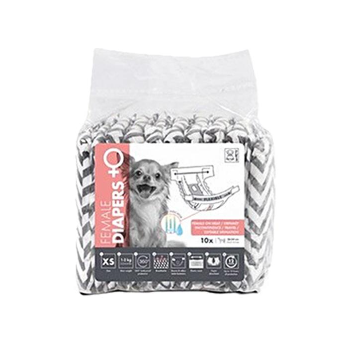 Gambar M-Pets Female Diapers for Dog - XS dari Lush Pets Co. undefined Tokopedia