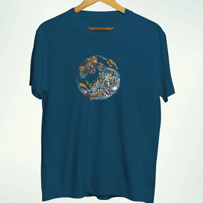 Gambar Tshirt big size pria jumbo kaos casual motif barong ukuran 5xl hitam - ITB, 4xl dari kaos gede undefined Tokopedia