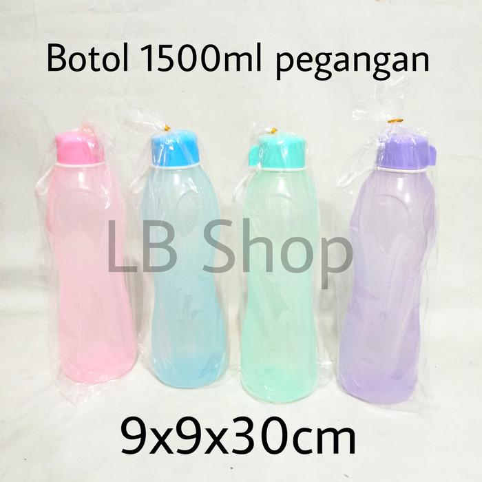 Gambar Botol minum berbagai ukuran/botol air kulkas/tumbler botol olahraga - 1.5liter dari Luckybaby shop undefined Tokopedia