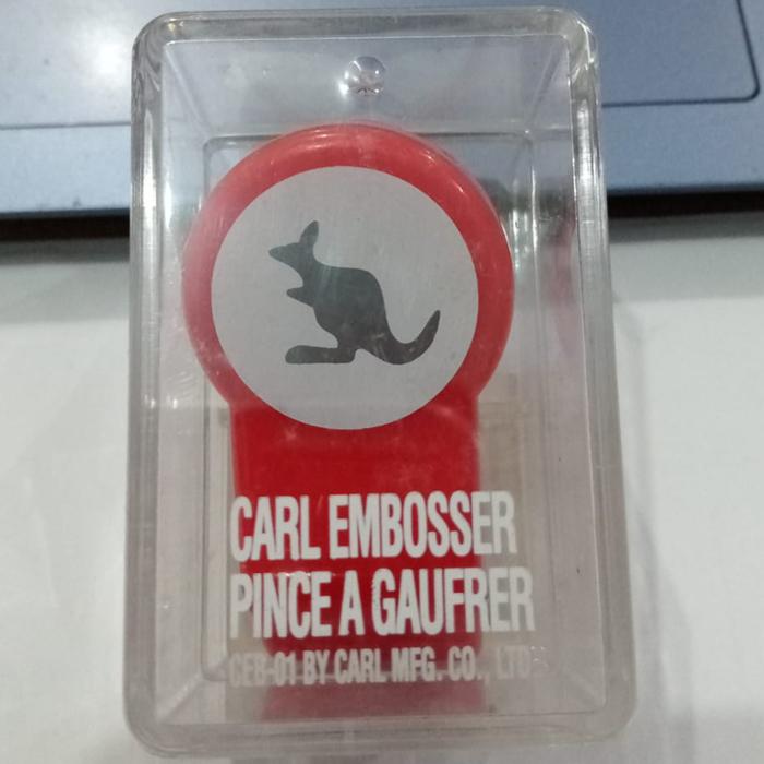 Gambar EMBOSSER CARLA CRAFT EMBOSSER CEB-01 - Kangaroo dari Siswa Stationery undefined Tokopedia