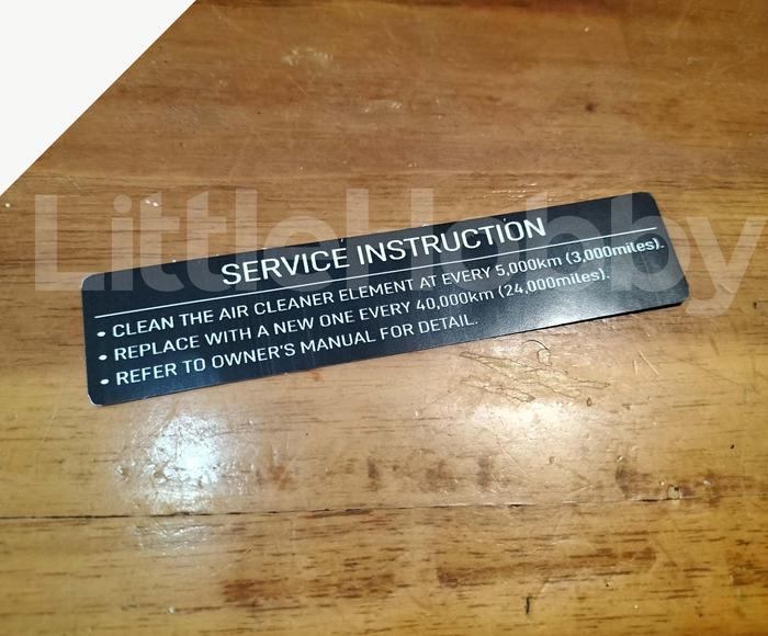 Gambar Stiker Engine Bay Nissan Xtrail & Serena - Putih dari littlehobby_NEW undefined Tokopedia