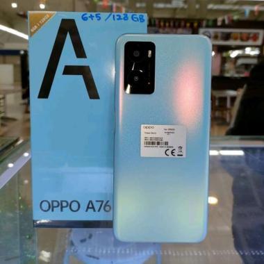 Gambar OPPO A76 new garansi resmi 100% - Biru dari DANISHCEL undefined Tokopedia