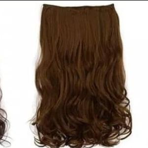 Gambar HAIRCLIP CURLY HAIR CLIP/HAIRCLIP KERITING/HAIR CLIP WANITA PANJANG - light brown dari ASASEHATTERUS undefined Tokopedia