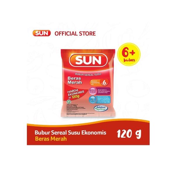 Gambar Sun Bubur Susu Beras Merah 120Gr dari titi133 undefined Tokopedia