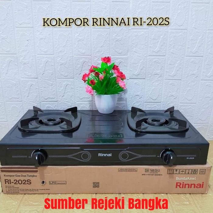 Jual Rinnai Kompor Gas Ri-202 S/Ri-202S - Jakarta Barat - Sumber Rejeki  Bangka | Tokopedia