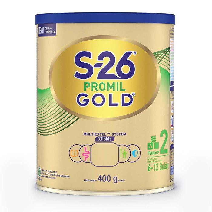 Gambar S-26 Promil Gold Tahap 2 Vanilla 400gr ( 6-12 bulan ) dari TOKO TWIN SMD undefined Tokopedia