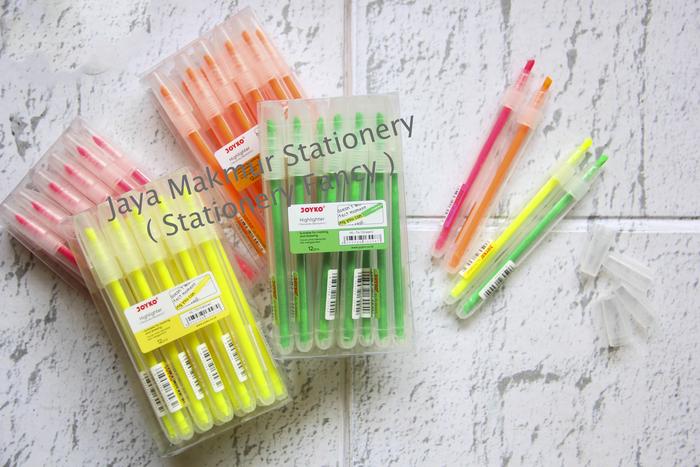 Gambar Highlighter Pensil Joyko HL-73/74/75/76 (Eceran) - Merah Muda dari Stationery Fancy undefined Tokopedia