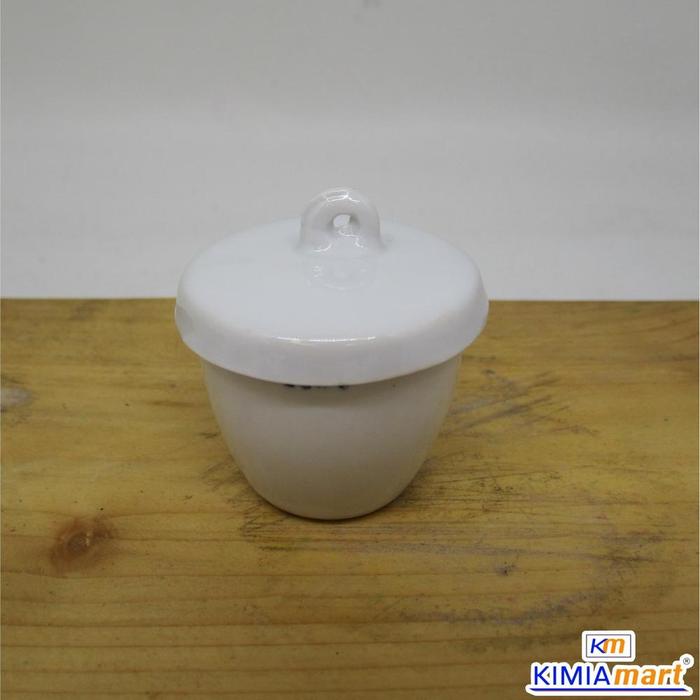 Gambar Cawan Porselen atau Krus Porselen laboratorium - 20 mL dari KIMIA ONL undefined Tokopedia