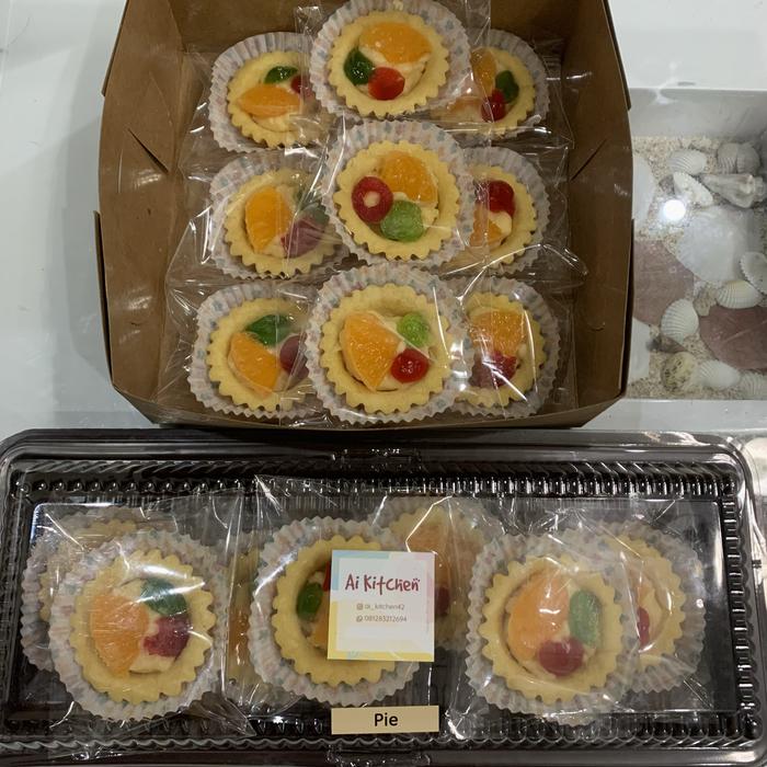 Gambar pie buah / pie red velvet mini ya made by po dari Putra Shop 2007 undefined Tokopedia