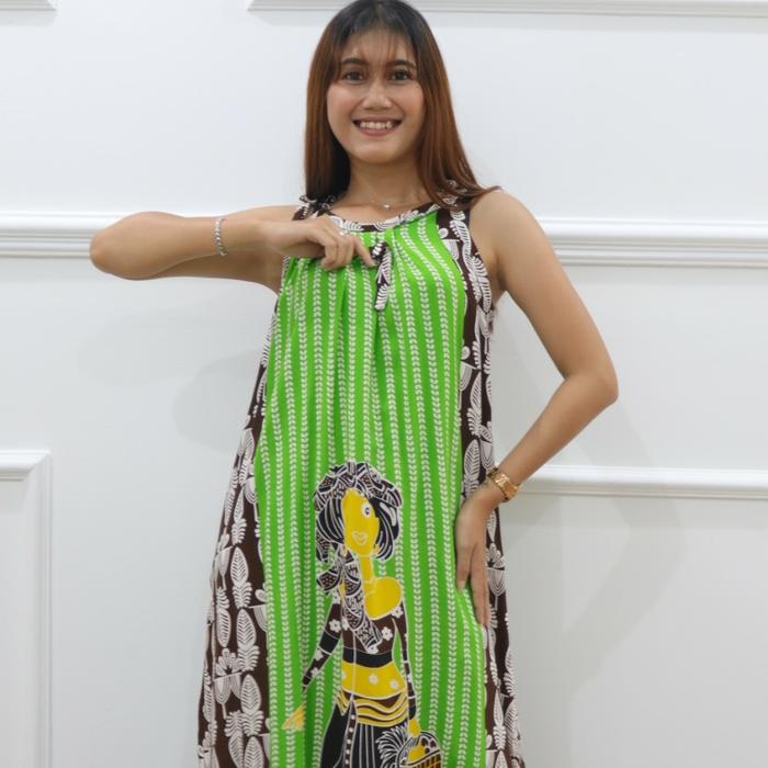 Gambar Daster tedjo (tali) - Hijau dari Markici undefined Tokopedia