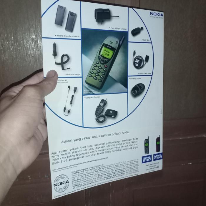 Gambar Iklan Cetak Jadul HP Nokia - Merah dari Kawan DuniaMayaShop undefined Tokopedia
