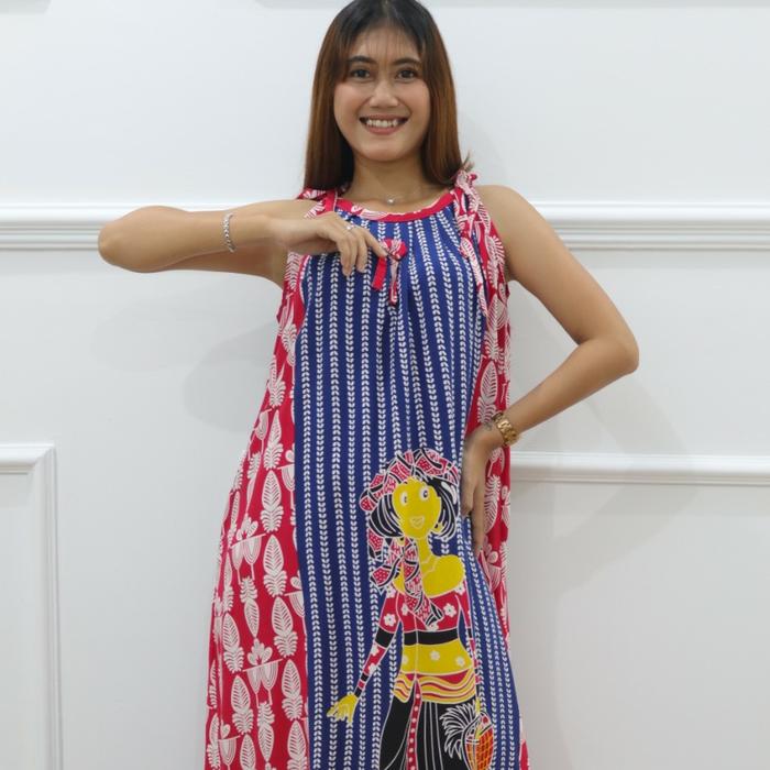 Gambar Daster tedjo (tali) - navy dari Markici undefined Tokopedia