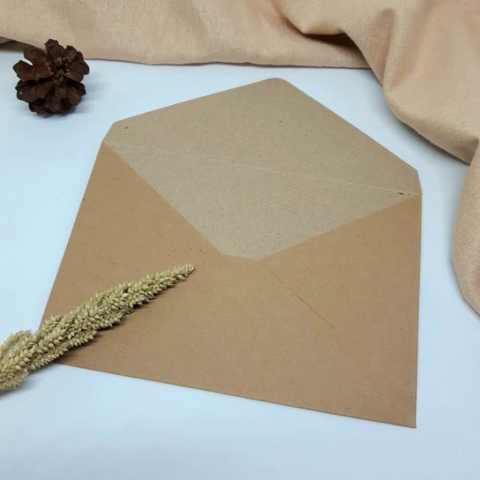 Gambar Amplop Coklat Vintage A5 / Amplop undangan / Amplop Vintage Craft - Cokelat dari Squad Book undefined Tokopedia