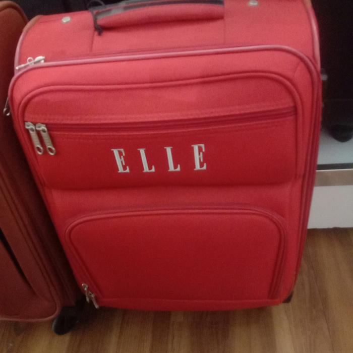 Gambar koper elle 19inch cabin 533 original - Merah dari luggage indonesia.id undefined Tokopedia
