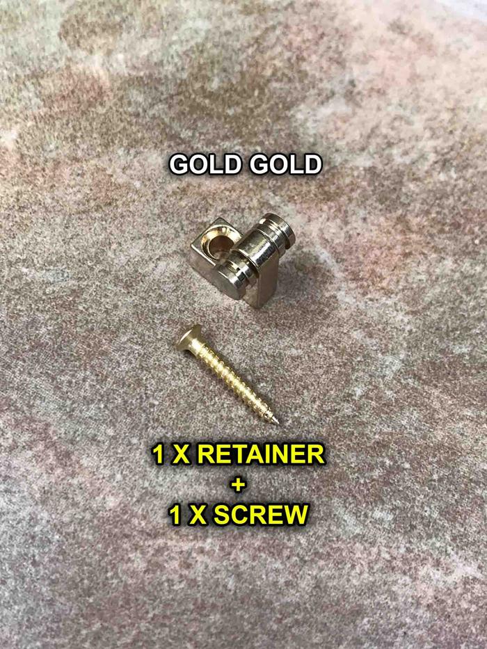 Gambar String Roller Retainer Tree Guide Spacer Head Guitar Set Pengait Senar - GOLD GOLD dari balls pro undefined Tokopedia