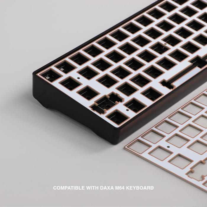 Gambar Rexus PC / Polycarbonate Plate for keyboard Mechanical Daxa M61 / M64 - M64 PC dari GOODGAMINGSHOP undefined Tokopedia