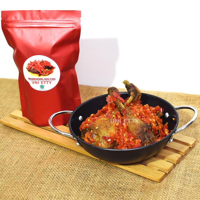 Gambar Ayam Goreng Balado - 1/2 Ekor Ayam - Cabe Merah, LEVEL 5 dari Dendeng Balado Padang Uni Etty undefined Tokopedia