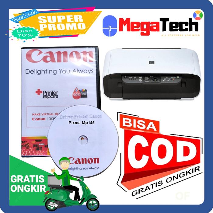 Jual CD Driver Canon Mp145 - Kab. Bogor 