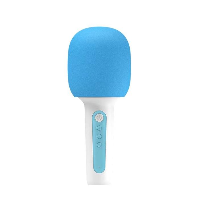 Gambar YMI Lite Bluetooth Integrated Karaoke Wireless Microphone Sound Effect - Biru dari TOKO MUMUKU undefined Tokopedia