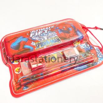 Gambar 1145 - Alat Tulis Set / Paket Alat Tulis Anak /Hadiah Ulang Tahun Anak - Spiderman dari juarastationery undefined Tokopedia