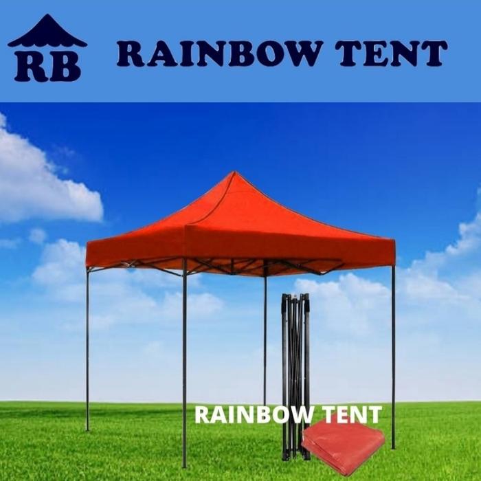 Gambar Tenda Lipat RAINBOW 3X3 M Komplit dari Dicky Kurniawan.SE undefined Tokopedia