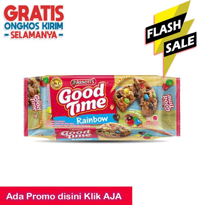 Gambar Good Time Rainbow Cookies Chocochips Cookies 72gr goodtime dari serbadiskon1 undefined Tokopedia