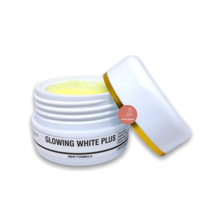 Gambar GLOWING WHITE PLUS CREAM - POT PUTIH dari Lalita Belle Beauty undefined Tokopedia